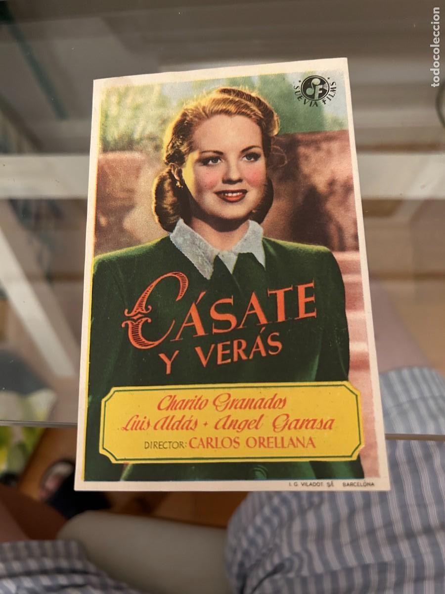 Cine: 1752 CASATE Y VERAS SIN PUBLICIDAD BUEN ESTADO