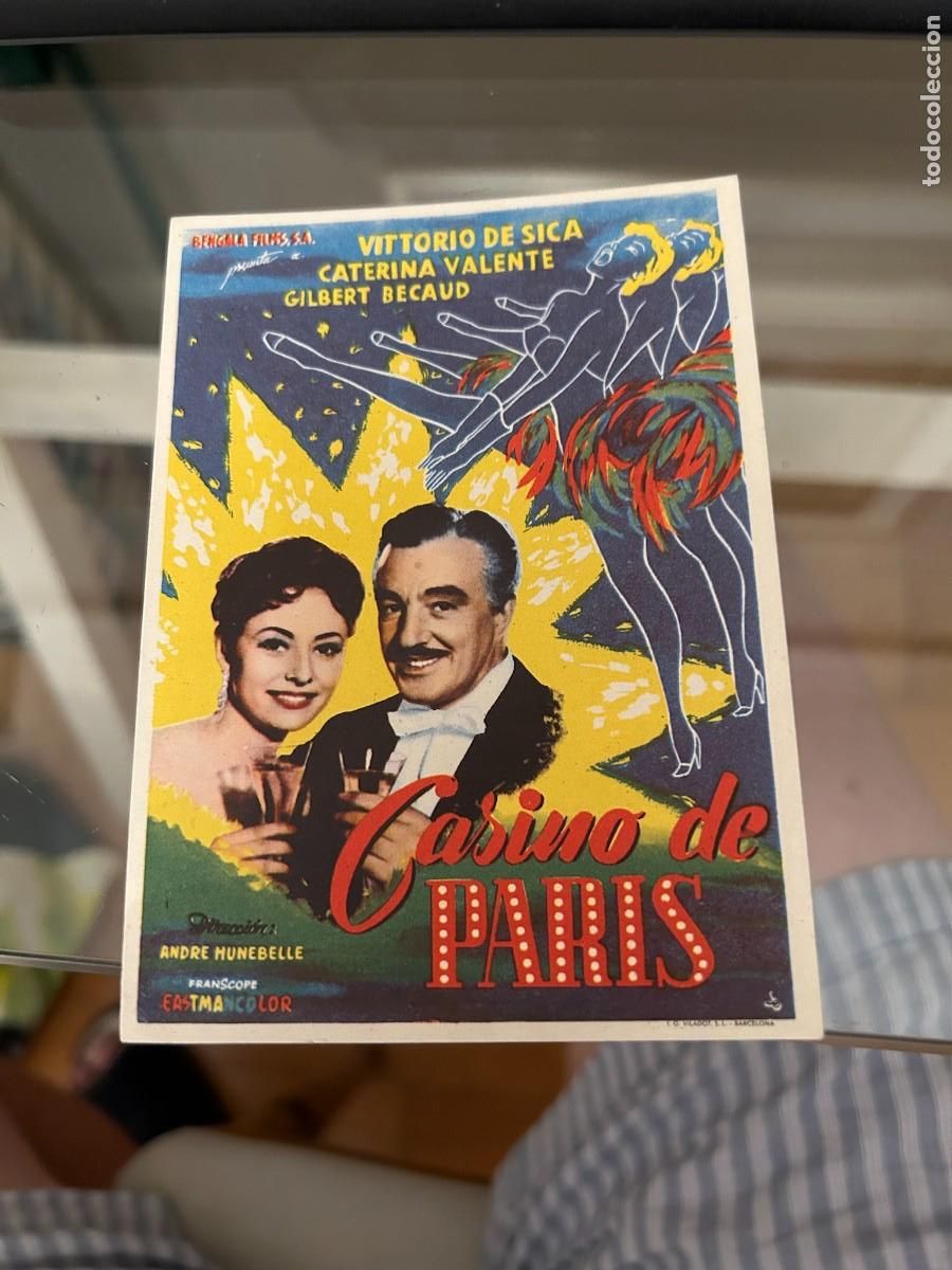 Cine: 1756 CASINO DE PARIS SIN PUBLICIDAD BUEN ESTADO