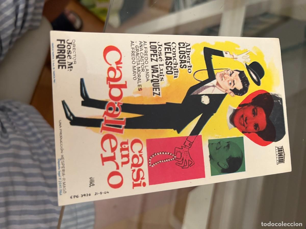 Cine: 1759 CASI UN CABALLERO CONCHA VELASCO SIN PUBLICIDAD BUEN ESTADO