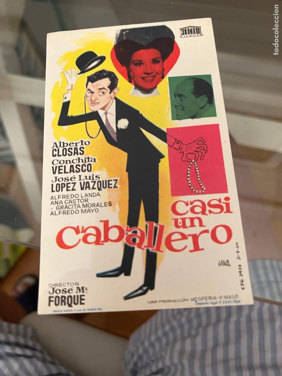 Foglietti di film di film antichi di cinema: 1759 CASI UN CABALLERO CONCHA VELASCO SIN PUBLICIDAD BUEN ESTADO