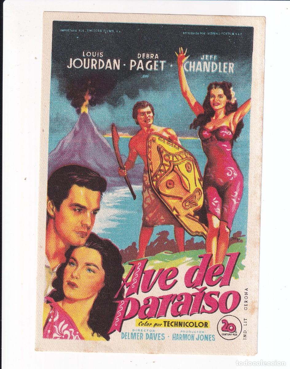 Cine: AVE DEL PARAISO : LOUIS JOURDAN .- SIN PUBLICIDAD