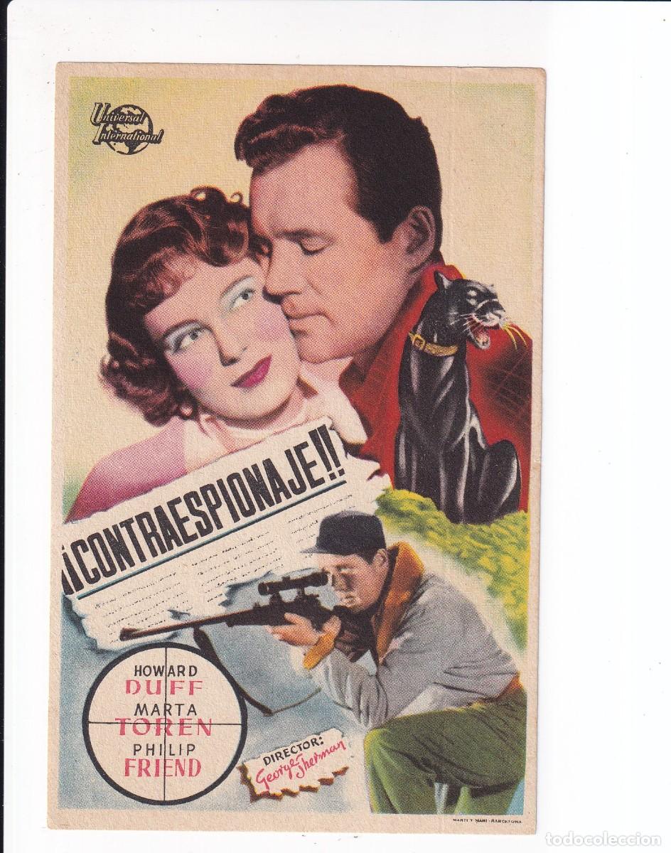 Cine: CONTRAESPIONAJE : HOWARD DUFF.- SIN PUBLICIDAD