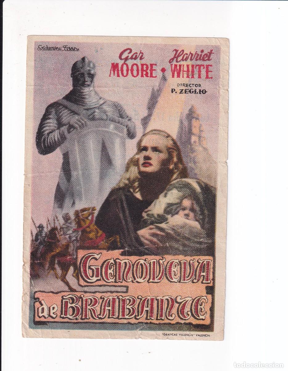 Cine: GENOVEVA DE BRAANTE : GAR MOORE .- CON PUBLICIDAD