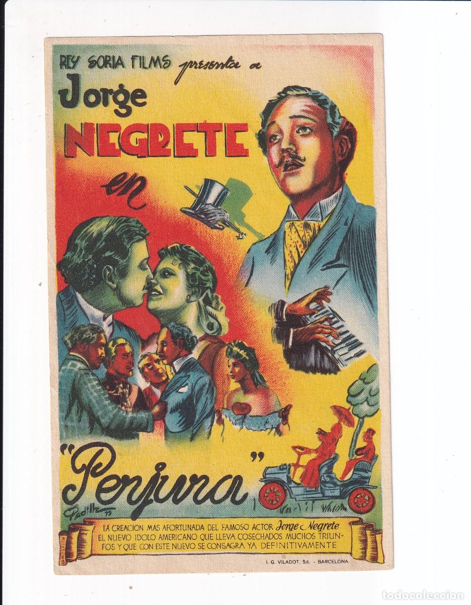 Cine: PERJURIA : JORGE NEGRETE .- SIN PUBLICIDAD