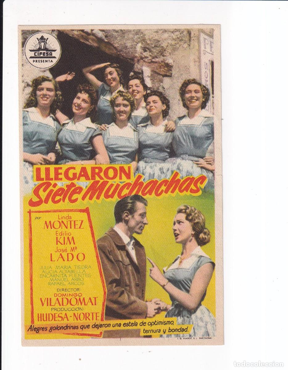 Cine: LLEGARON SIETE MUCHACHAS : LINDA MONTEZ .- SIN PUBLICIDAD
