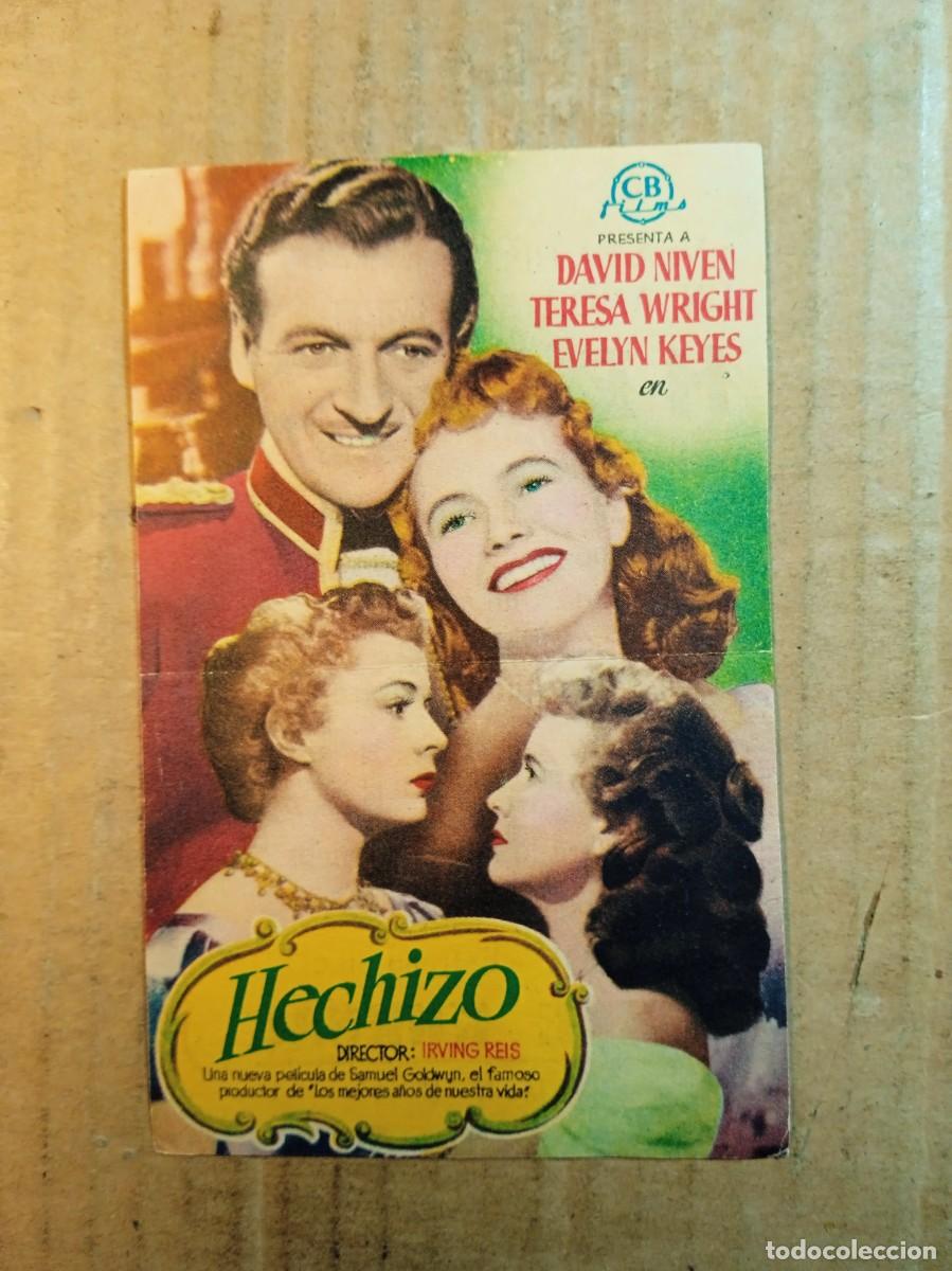Kino: FOLLETO DE MANO CON PUBLICIDAD HECHIZO