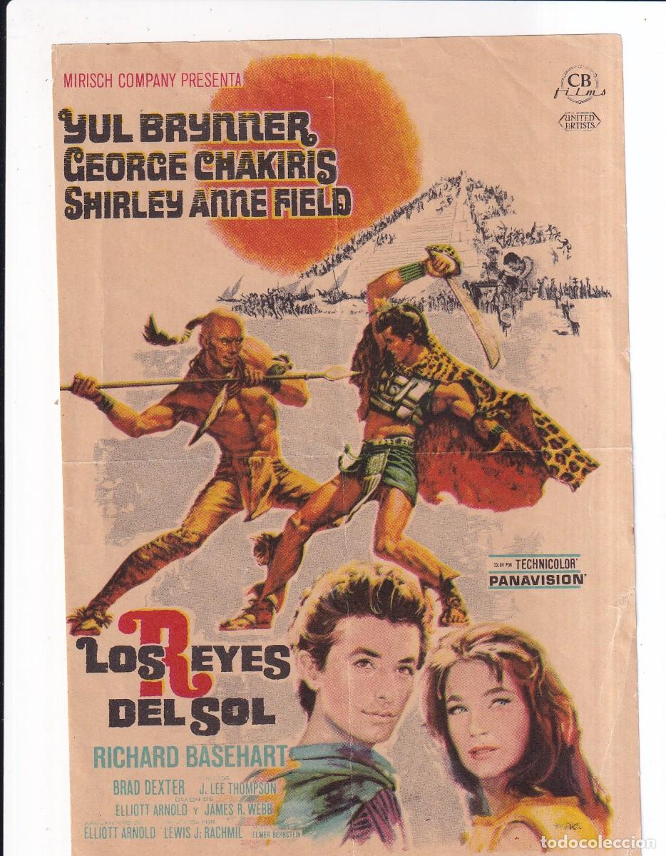 Cine: LOS REYES DEL SOL : YUL BRYNNER.- SIN PUBLICIDAD