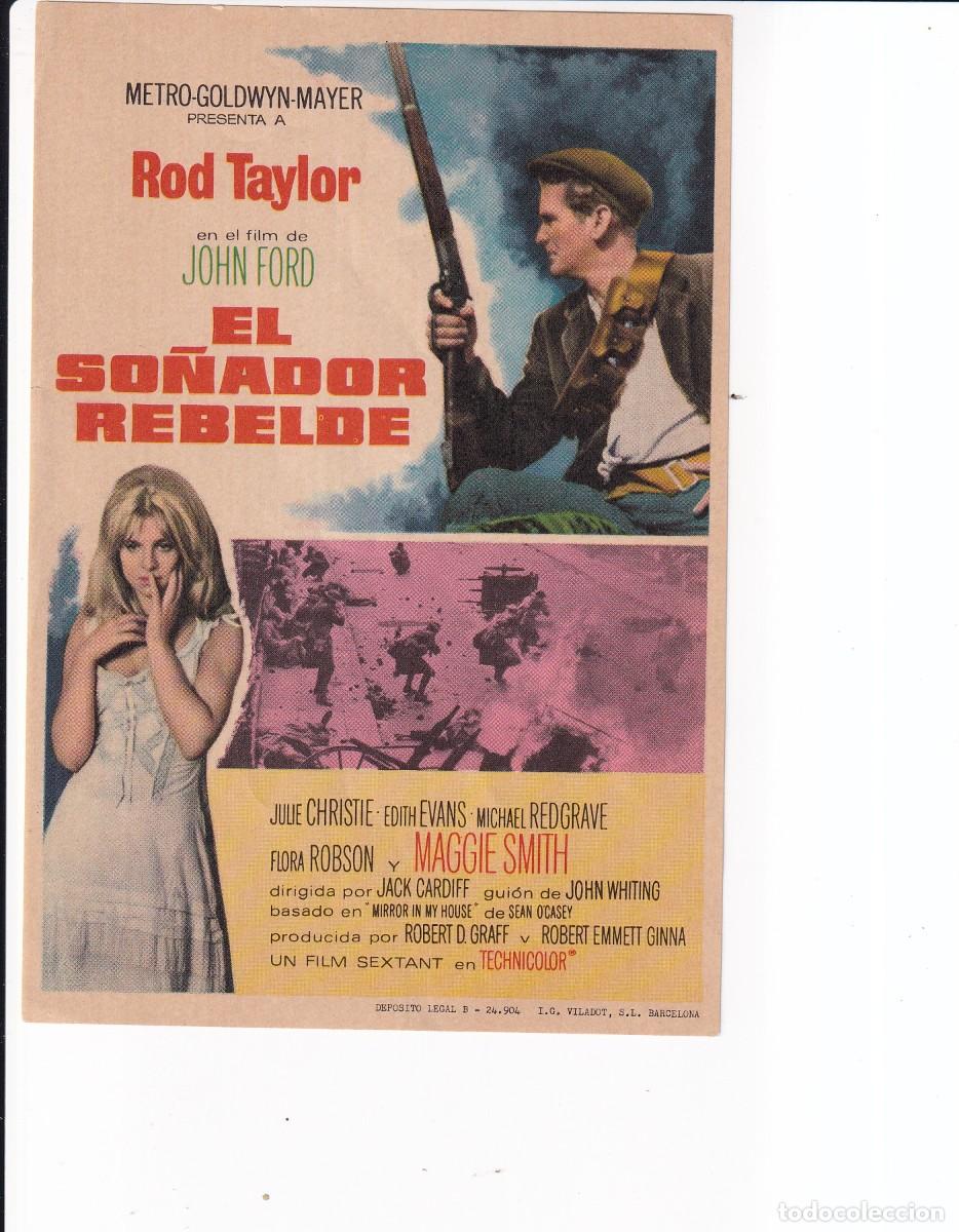 Cine: EL SO&Ntilde;ADOR REBELDE : ROD TAYLOR .-SIN PUBLICIDAD