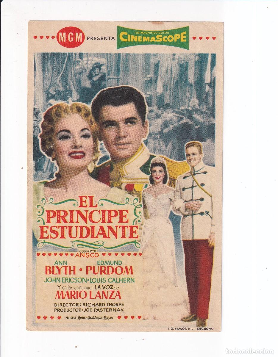 Cine: EL PRINCIPE ESTUDANTE : ANN BLYFH .-SIN PUBLICIDAD