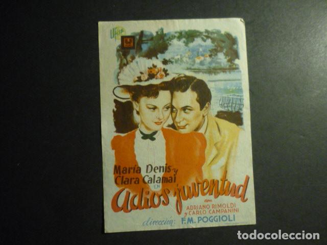 Cine: ADIOS PROGRAMA DE MANO SIN PUBLICIDAD - Foto 1