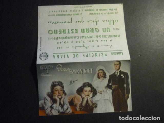 Cinema: UNA CHICA QUE PROMETE PROGRAMA DE MANO DOBLE CON PUBLICIDAD CINEMA PRINCIPE DE VIANA PAMPLONA