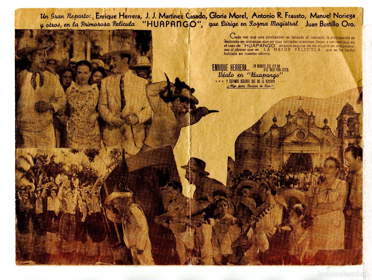 Cine: HUAPANGO, con Enrique Herrera. - Foto 2