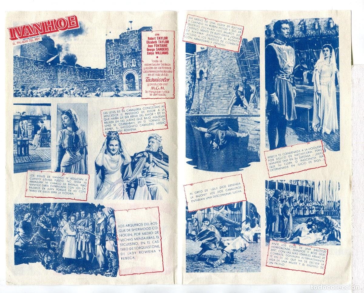 Cine: IVANHOE, con Robert Taylor. - Foto 2