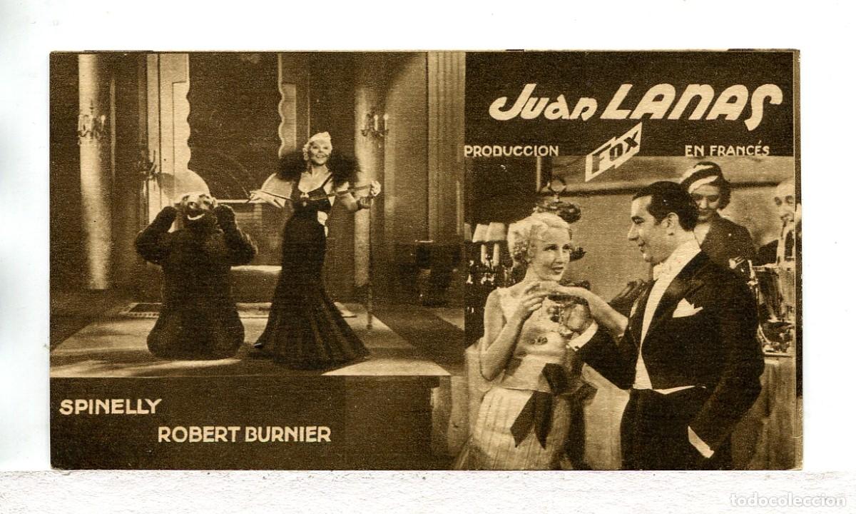 Cine: JUAN LANAS, con Robert Burnier. - Foto 1