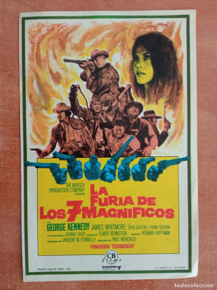Cine: LA FURIA DE LOS 7 MAGN&Iacute;FICOS, GEORGE KENNEDY, CINE RECALDE, BILBAO