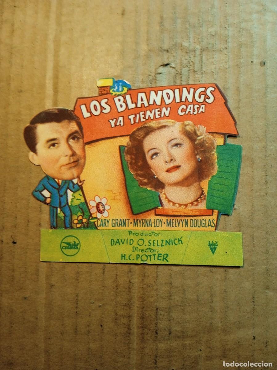 Cine: FOLLETO DE MANO TROQUELADO LOS BLANDINGS YA TIENE CASA