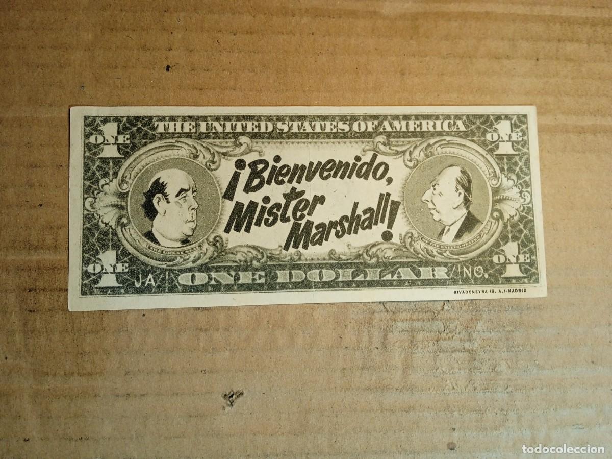 Folhetos de m&atilde;o de filmes antigos de cinema: FOLLETO DE MANO TROQUELADO BIENVENIDO MISTER MARSHALL