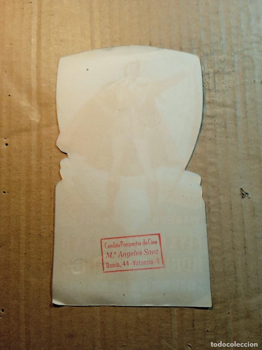 Cine: FOLLETO DE MANO TROQUELADO ROBIN DE LOS BOSQUES - Foto 2