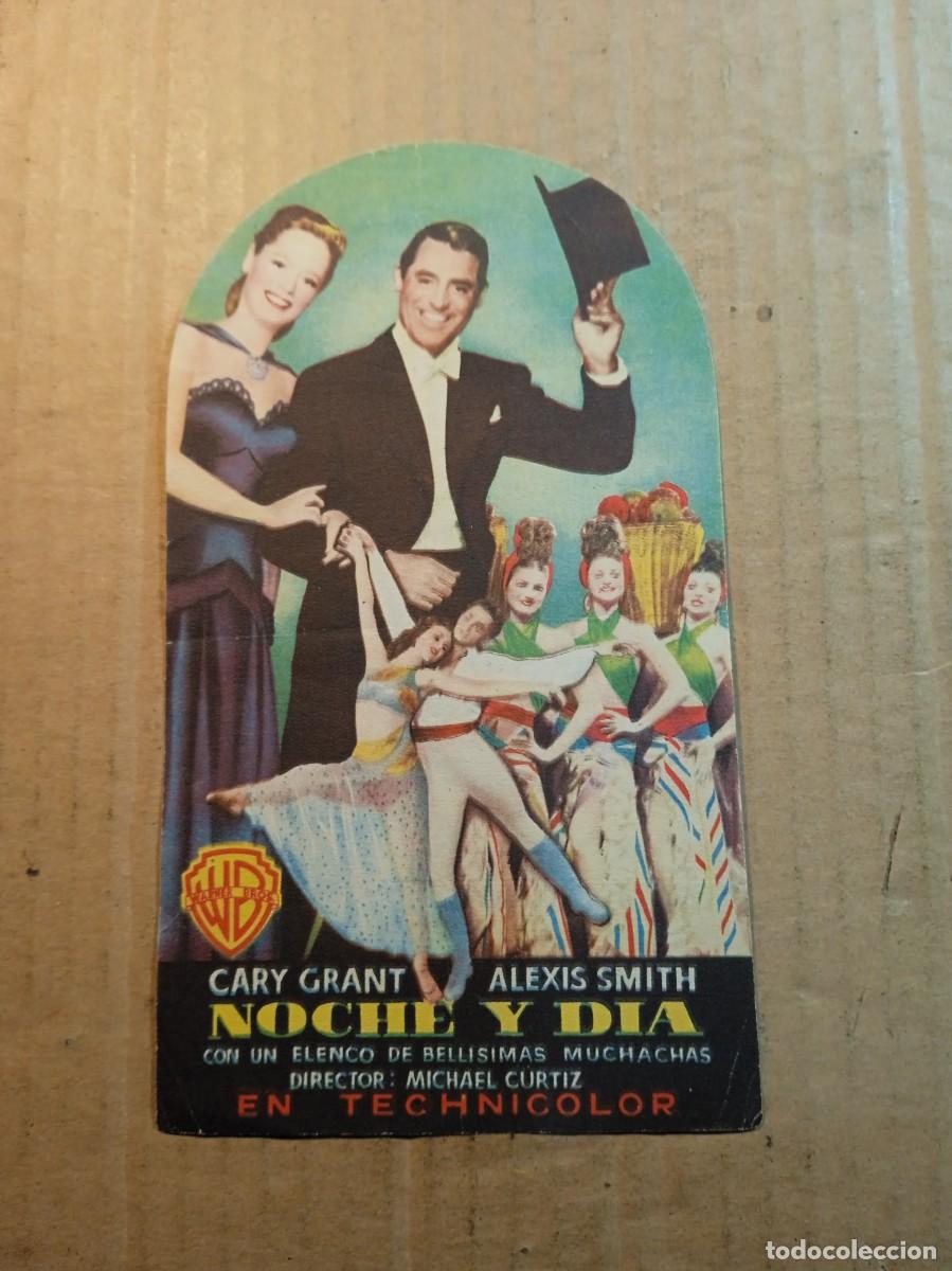 Cine: FOLLETO DE MANO TROQUELADO NOCHE Y DIA