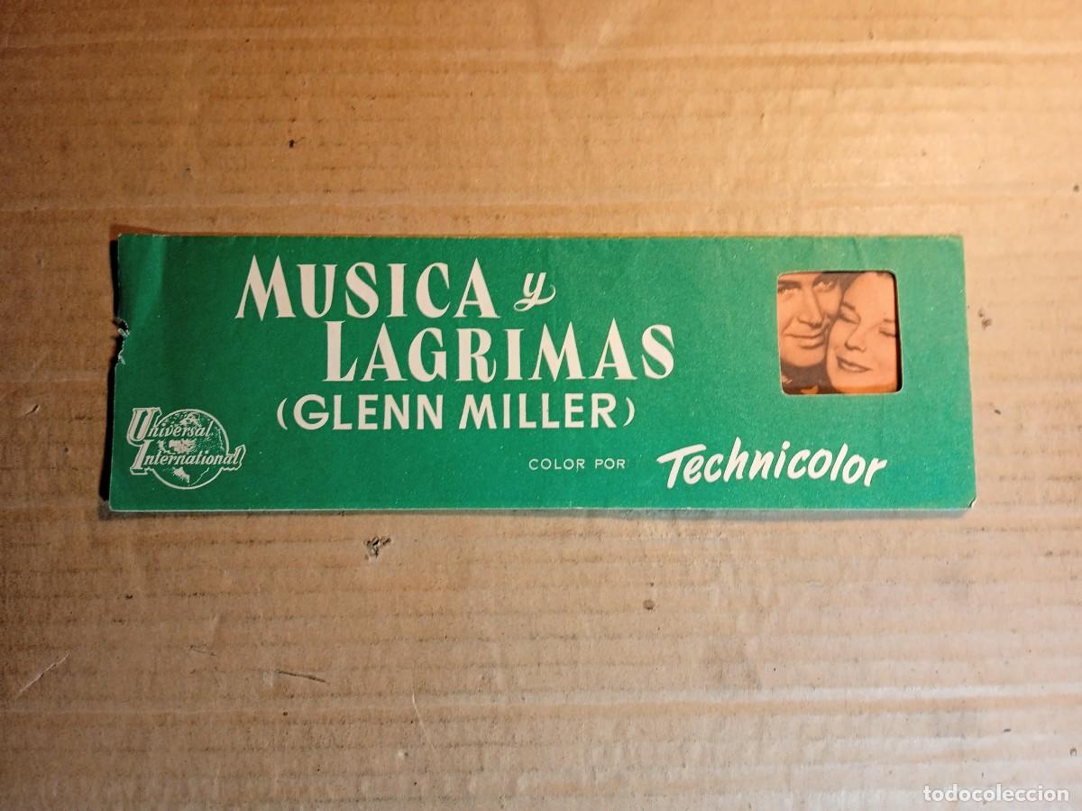 Cine: FOLLETO DE MANO TROQUELADO MUSICA Y LAGRIMAS (GLENN MILLER)