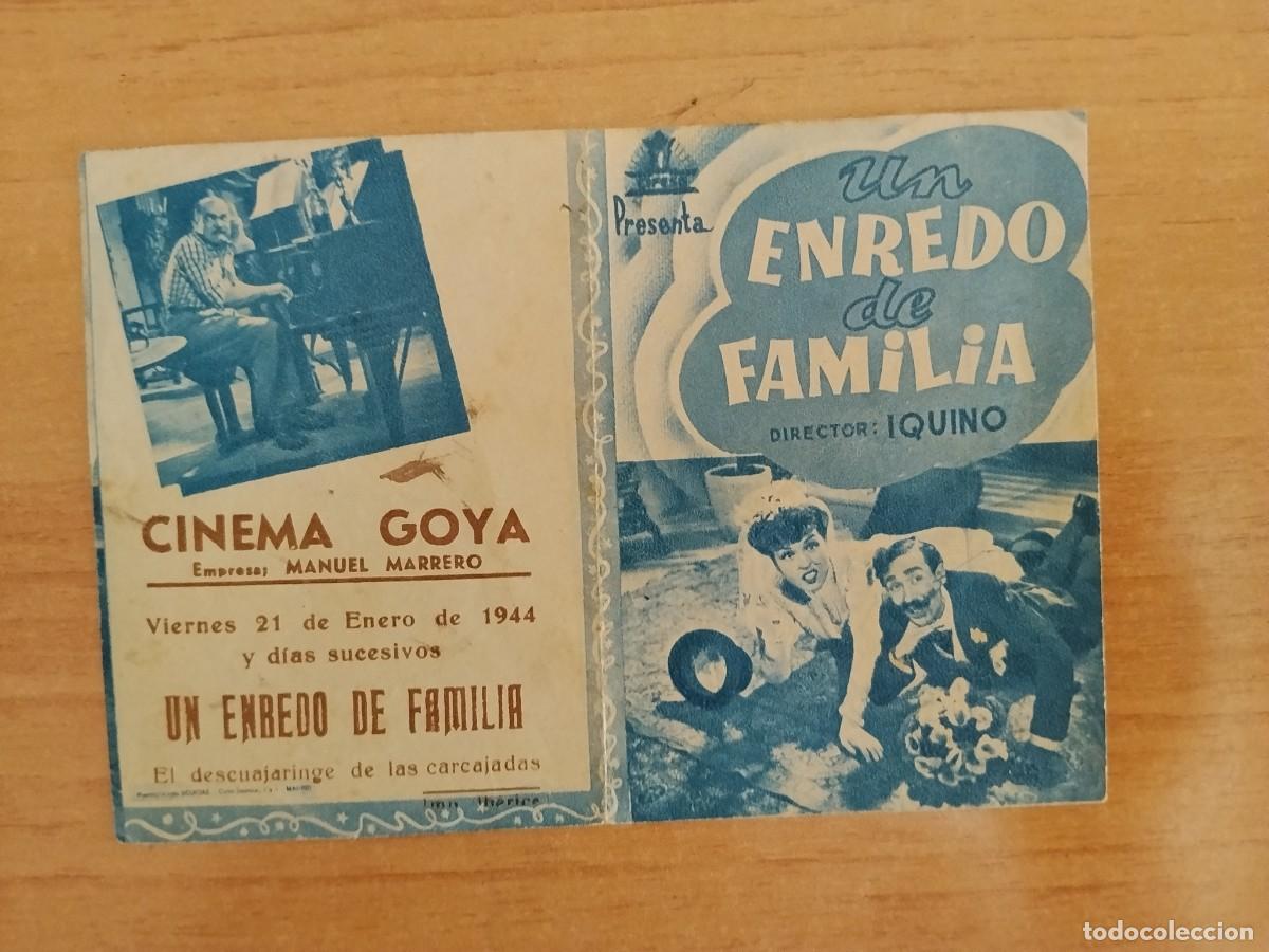 Kino: TURQ-PROGRAMA DE LA PELICULA --UN ENREDO DE FAMILIA