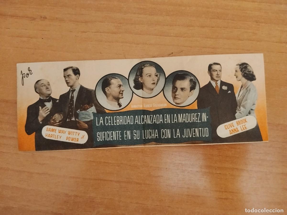 Cine: TURQ-PROGRAMA DE LA PELICULA --VUELTA AL AYER - Foto 2