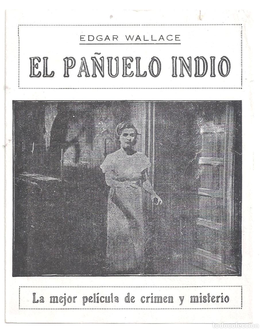 Kino: PTCC 850 EL PA&Ntilde;UELO INDIO PROGRAMA DOBLE ATLANTIC FILMS EDGAR WALLACE CATHLEEN NESBITT
