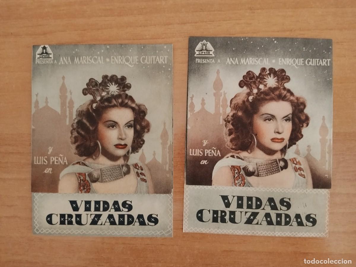 Cine: TURQ-PROGRAMA DE LA PELICULA --VIDAS CRUZADAS (distintos por dentro)