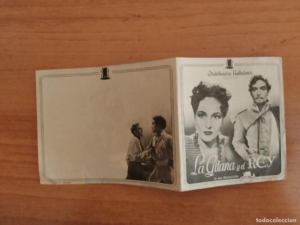  Flyers Publicitaires de films Anciens: TURQ-PROGRAMA DE LA PELICULA --LA GITANA Y EL REY