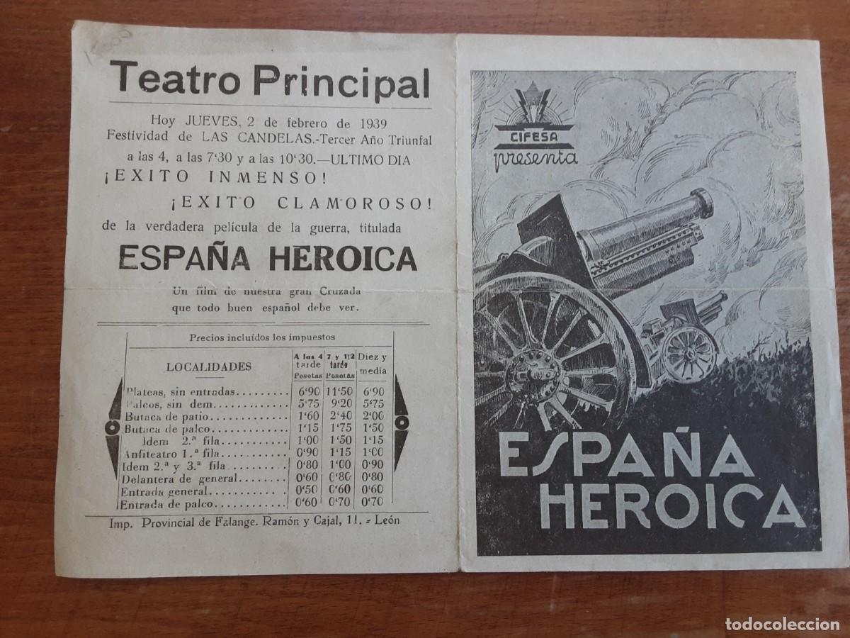 Cine: Espa&ntilde;a heroica, programa doble CIFESA - Foto 1