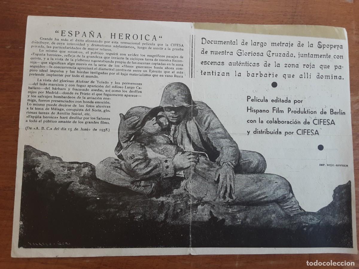 Cine: Espa&ntilde;a heroica, programa doble CIFESA - Foto 2