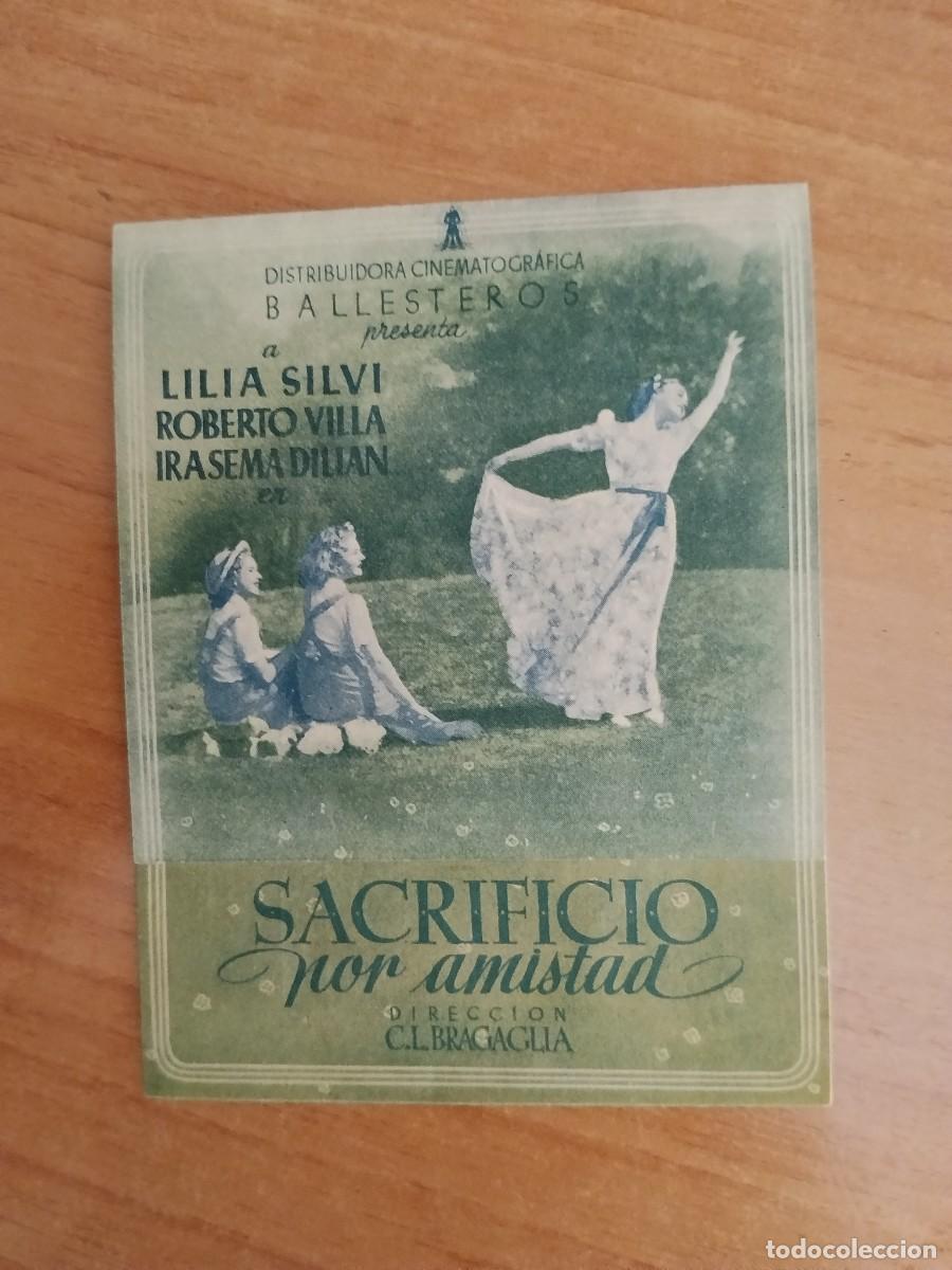Cinema: TURQ-PROGRAMA DE LA PELICULA --SACRIFICIO POR AMISTAD