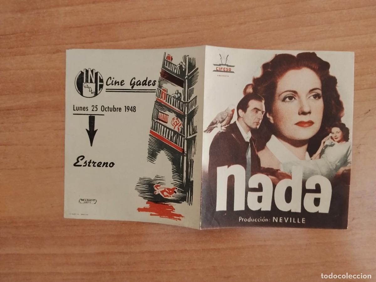 Cine: TURQ-PROGRAMA DE LA PELICULA --NADA - Foto 1