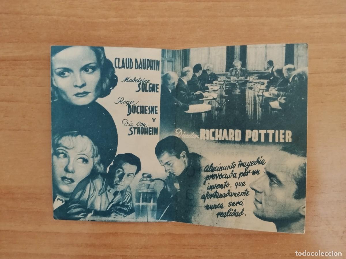Cine: TURQ-PROGRAMA DE LA PELICULA --EL MUNDO TEMBLARA - Foto 2