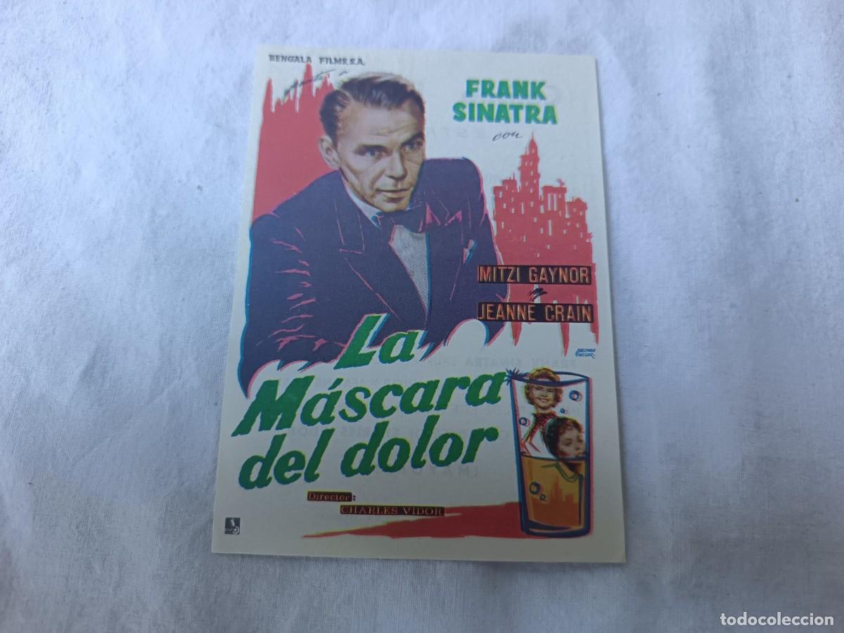 Folhetos de m&atilde;o de filmes antigos de cinema: Folleto de Mano de Cine, La M&aacute;scara del Dolor
