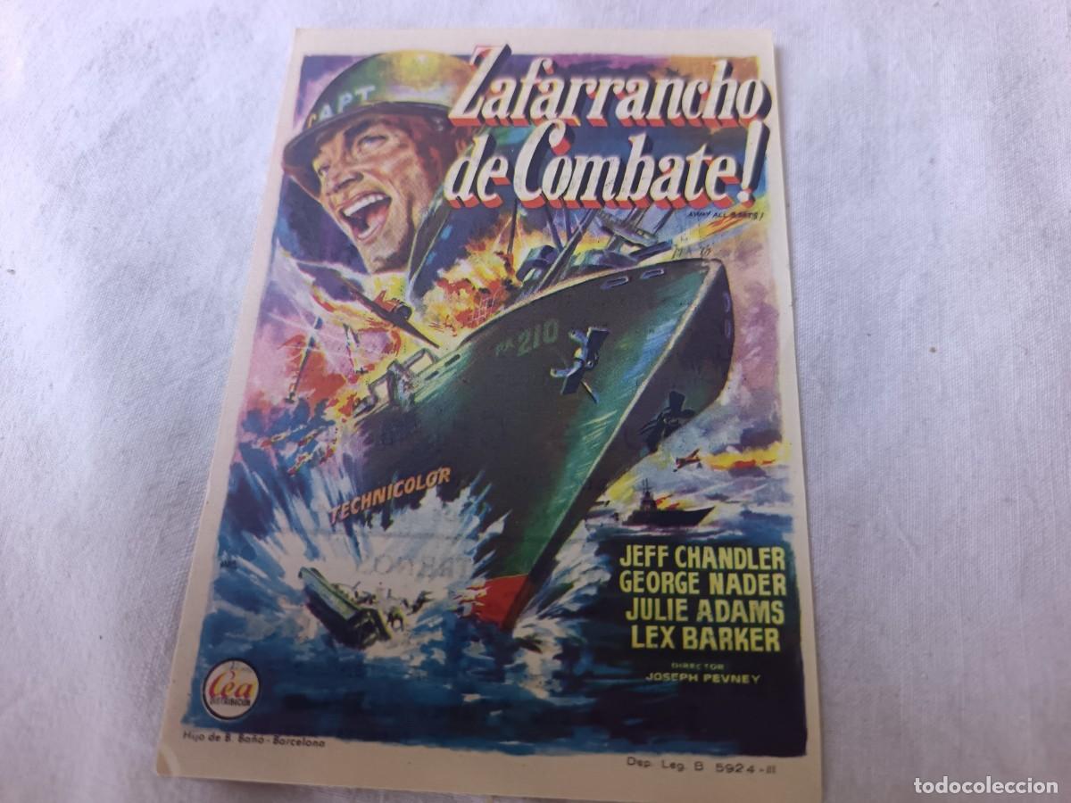 Cine: Folleto de Mano de Cine, Zafarrancho de Combate