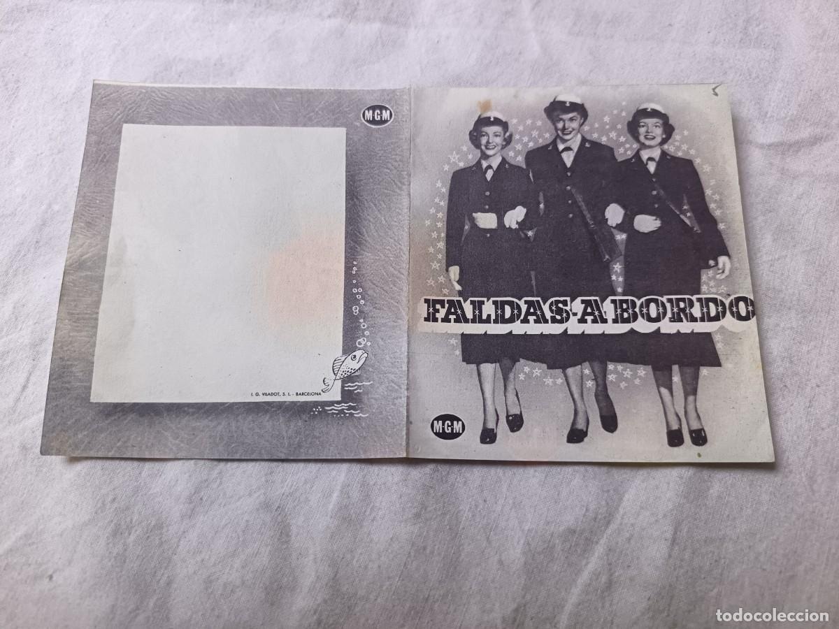 Kino: Folleto de Mano de Cine, Faldas a Bordo
