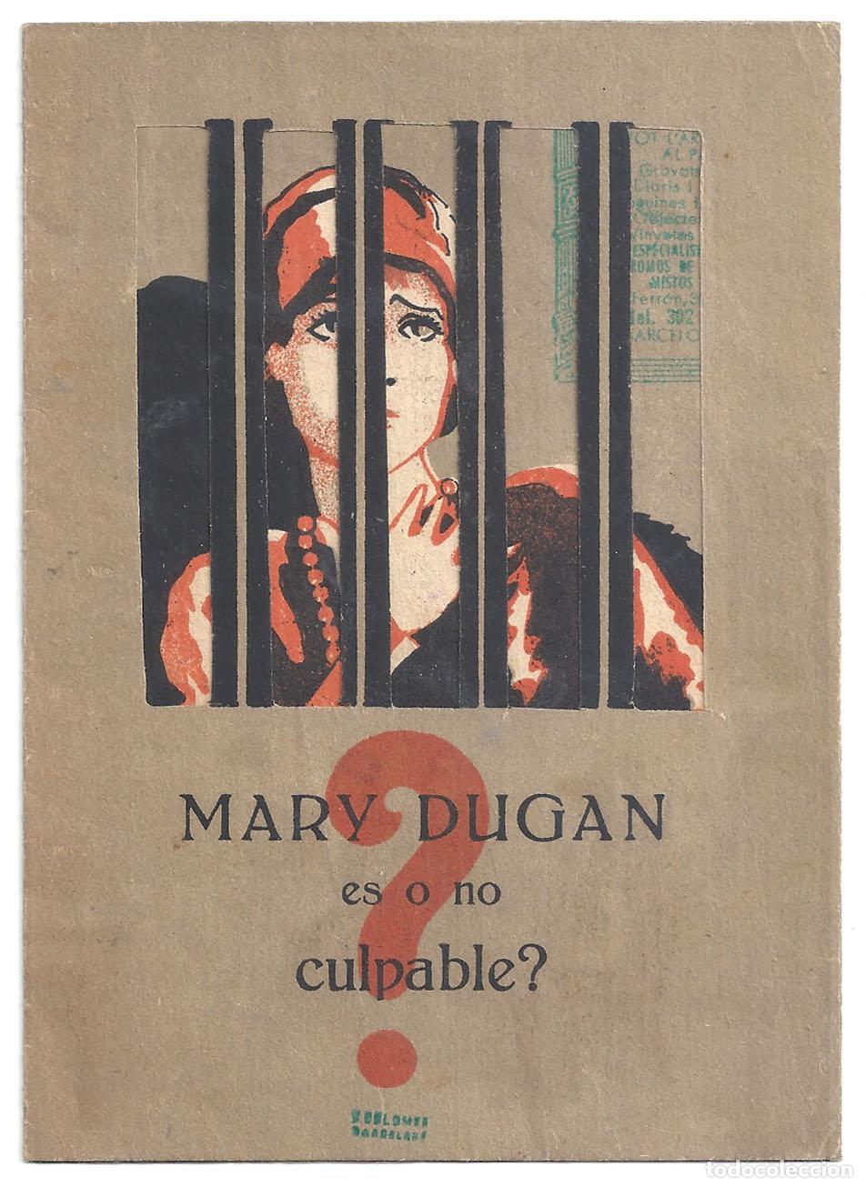 Cinema: PTCC 850 EL PROCESO DE MARY DUGAN PROGRAMA DOBLE TROQUELADO TEATRO ROMEA EN CATALAN