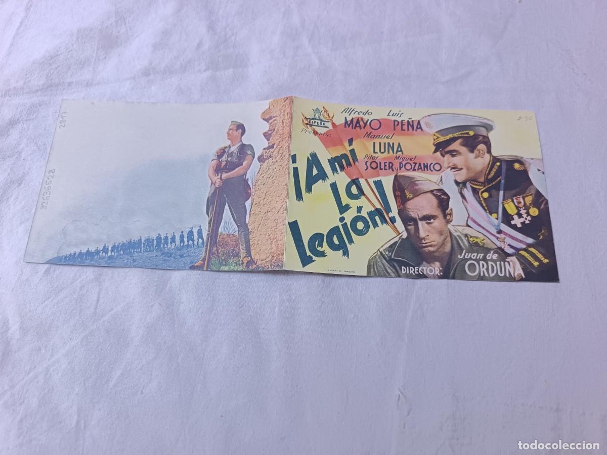 Cine: Folleto de Mano de Cine, A M&iacute; la Legi&oacute;n