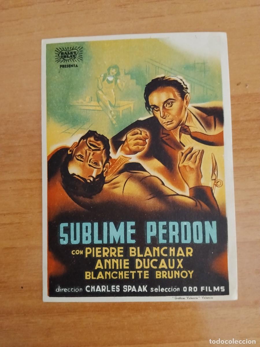 Cine: TURQ-PROGRAMA DE LA PELICULA --SUBLIME PERDON ct