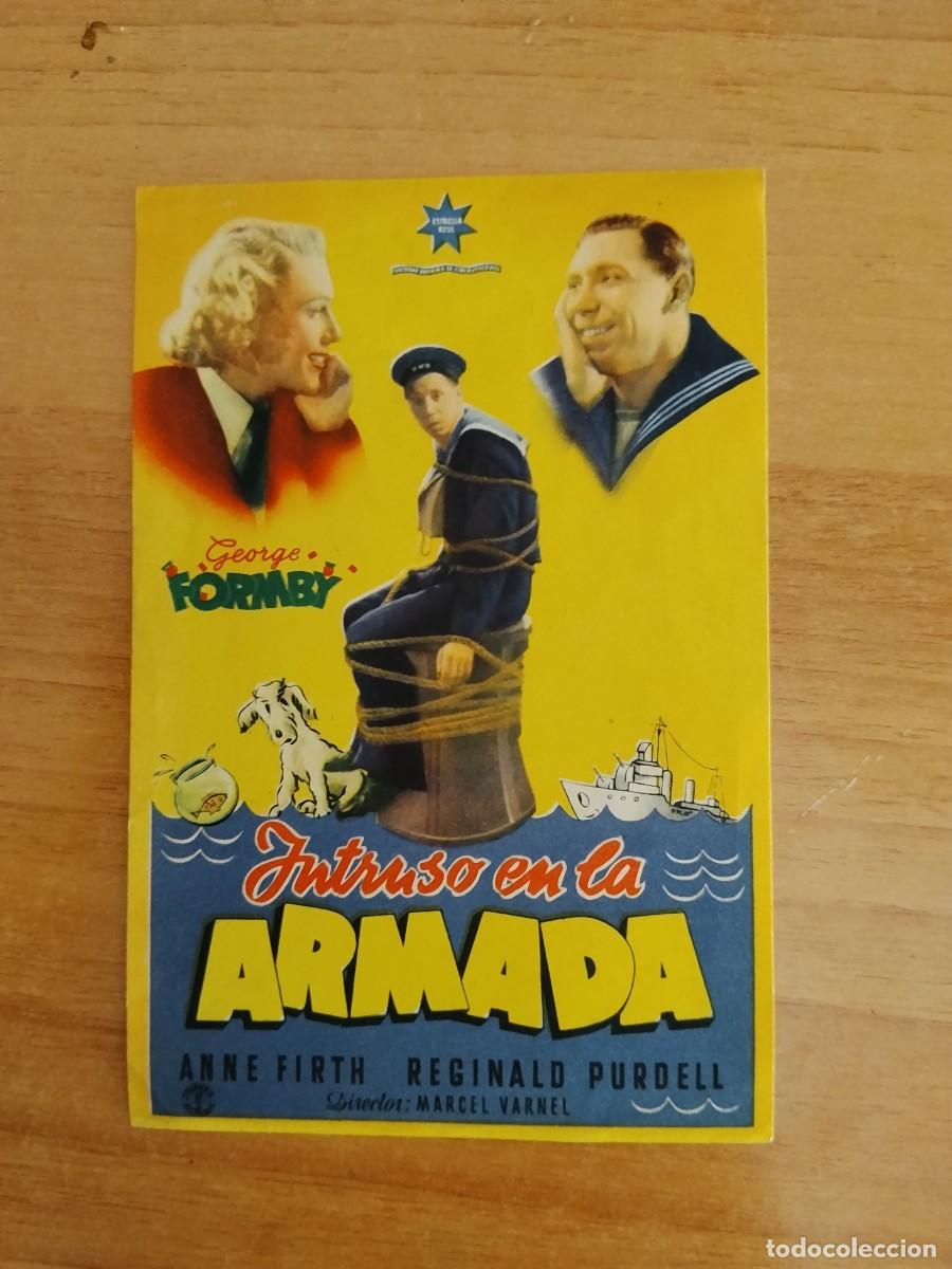 Cine: TURQ-PROGRAMA DE LA PELICULA --INTRUSO EN LA ARMADA