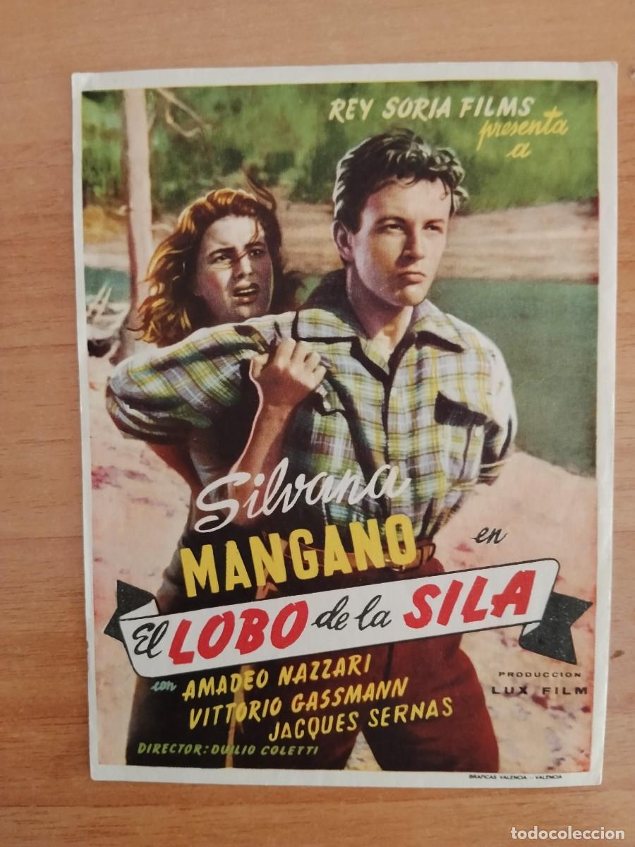  Flyers Publicitaires de films Anciens: TURQ-PROGRAMA DE LA PELICULA --EL LOBO DE LA SILA
