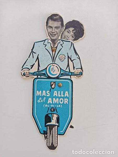 Kino: MAS ALLA DEL AMOR PROGRAMA TROQUELADO WARNER TROY DONAHUE SUZANNE PLESHETTE VESPA