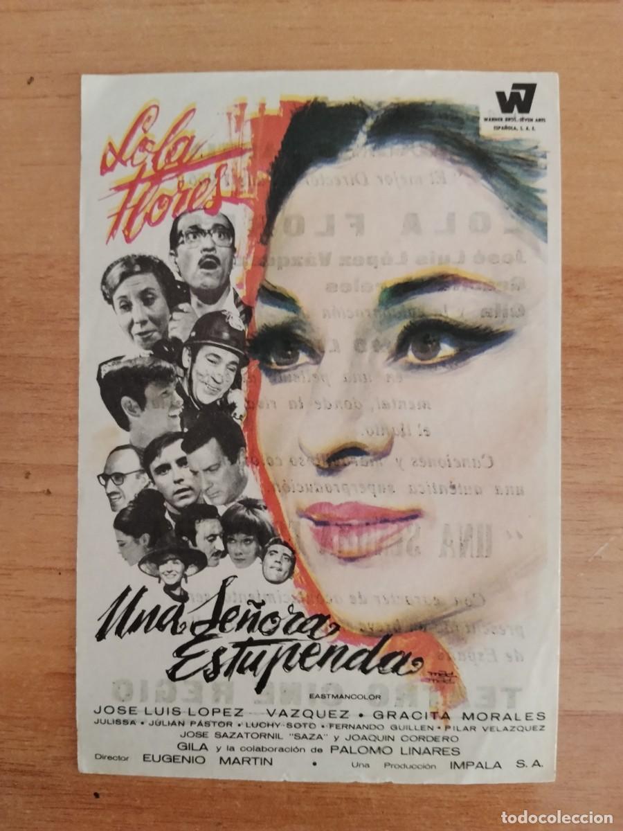 Cine: TURQ-PROGRAMA DE LA PELICULA --UNA SE&Ntilde;ORA ESTUPENDA ct