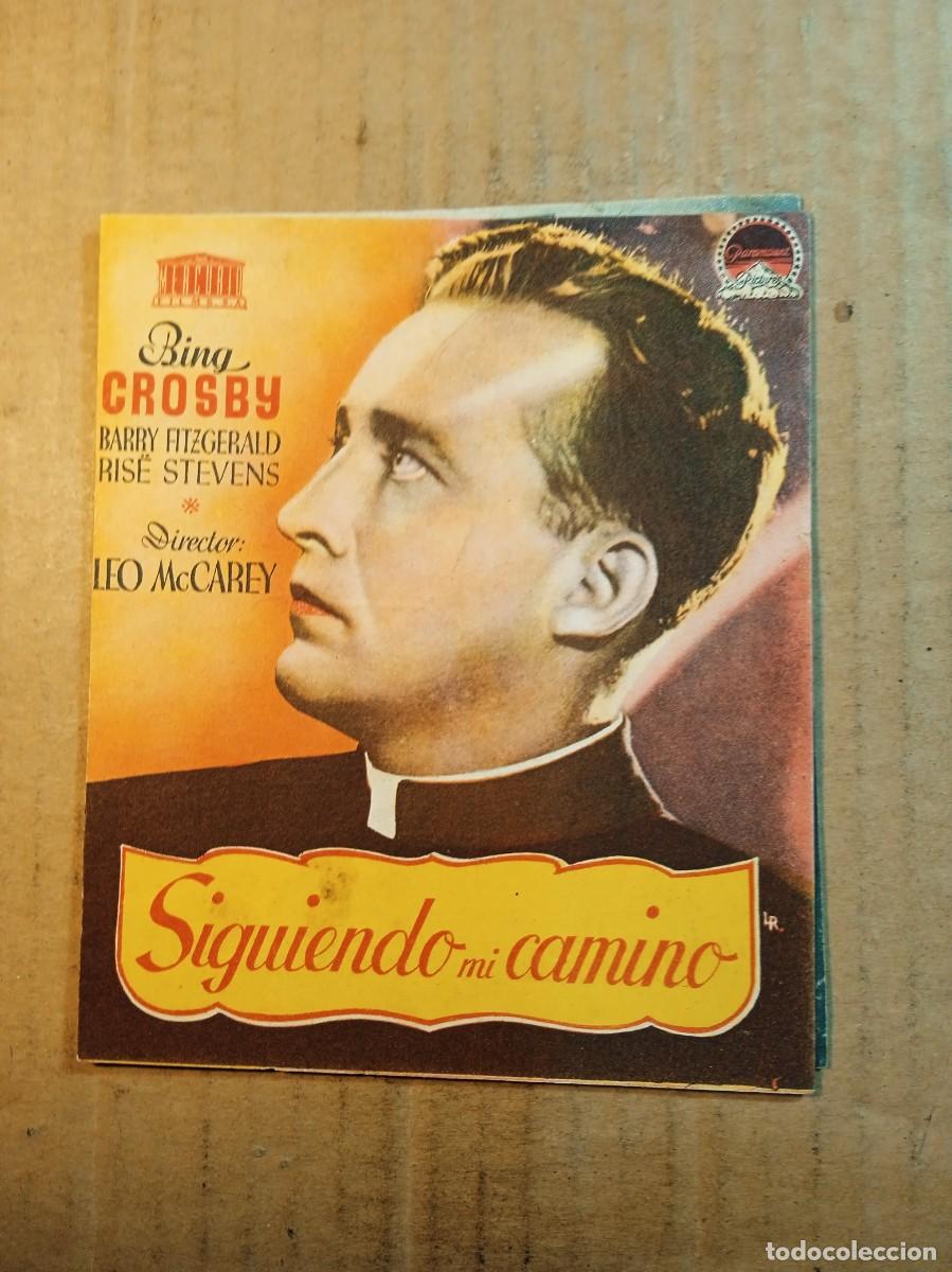  Flyers Publicitaires de films Anciens: FOLLETO DE MANO DOBLE DE LA PEL&Iacute;CULA SIGUIENDO MI CAMINO