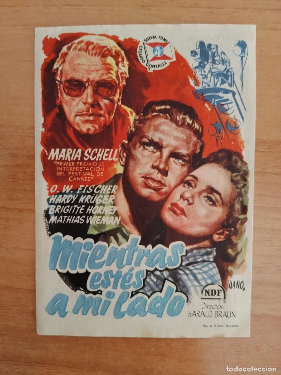 Cine: TURQ-PROGRAMA DE LA PELICULA --MIENTRAS ESTES A MI LADO ct