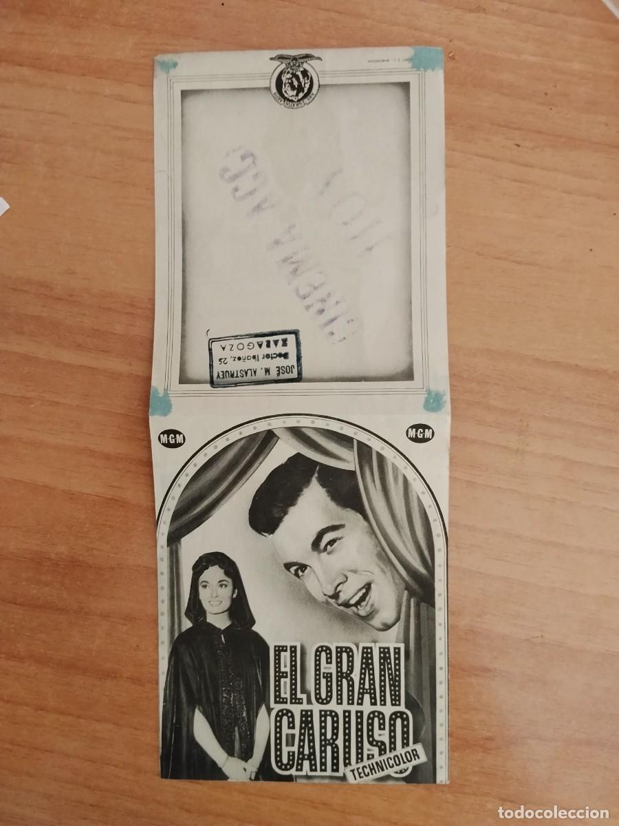 Cine: TURQ-PROGRAMA DE LA PELICULA --EL GRAN CARUSO - Foto 1