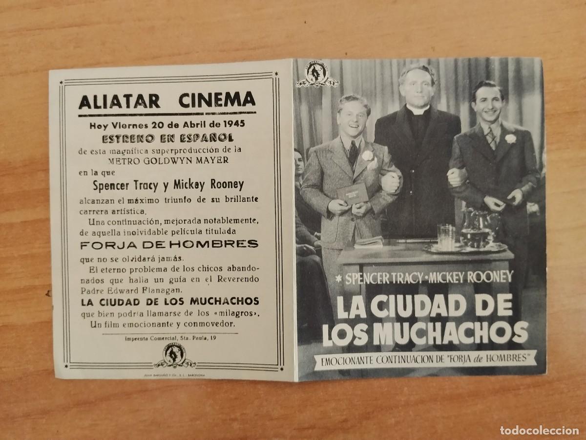 Cine: TURQ-PROGRAMA DE LA PELICULA --LA CIUDAD DE LOS MUCHACHOS ct