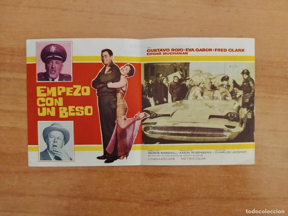 Cine: TURQ-PROGRAMA DE LA PELICULA --EMPEZO CON UN BESO - Foto 2