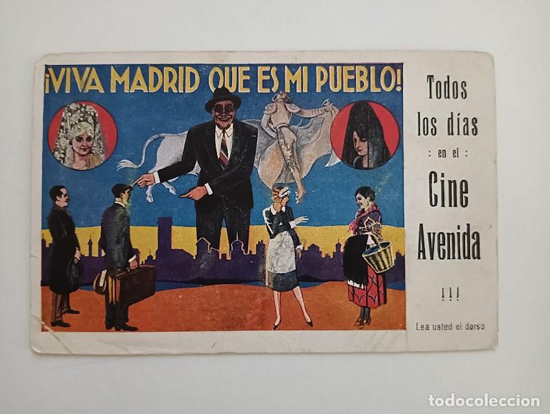  Foglietti di film di film antichi di cinema: VIVA MADRID QUE ES MI PUEBLO PROGRAMA TARJETA CINE ESPA&Ntilde;OL CARMEN VIANCE FLORENCIA BECQUER